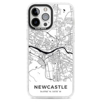 Stadtplan von Newcastle