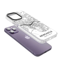 Stadtplan von Newcastle