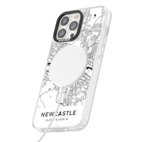 Stadtplan von Newcastle