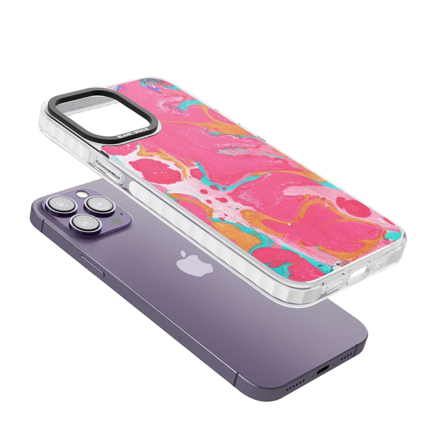 Vibrant Marbled Paper