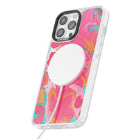 Vibrant Marbled Paper