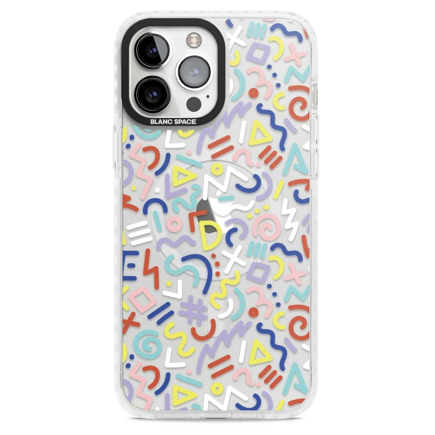 Motif rétro coloré