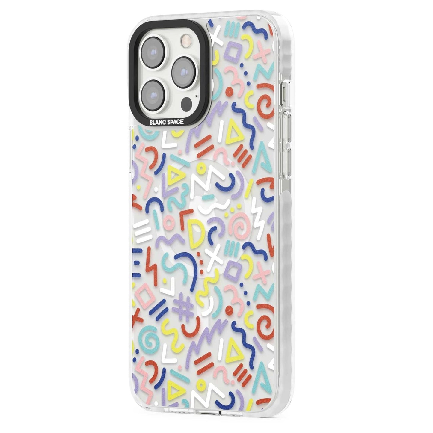 Motif rétro coloré