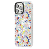 Motif rétro coloré