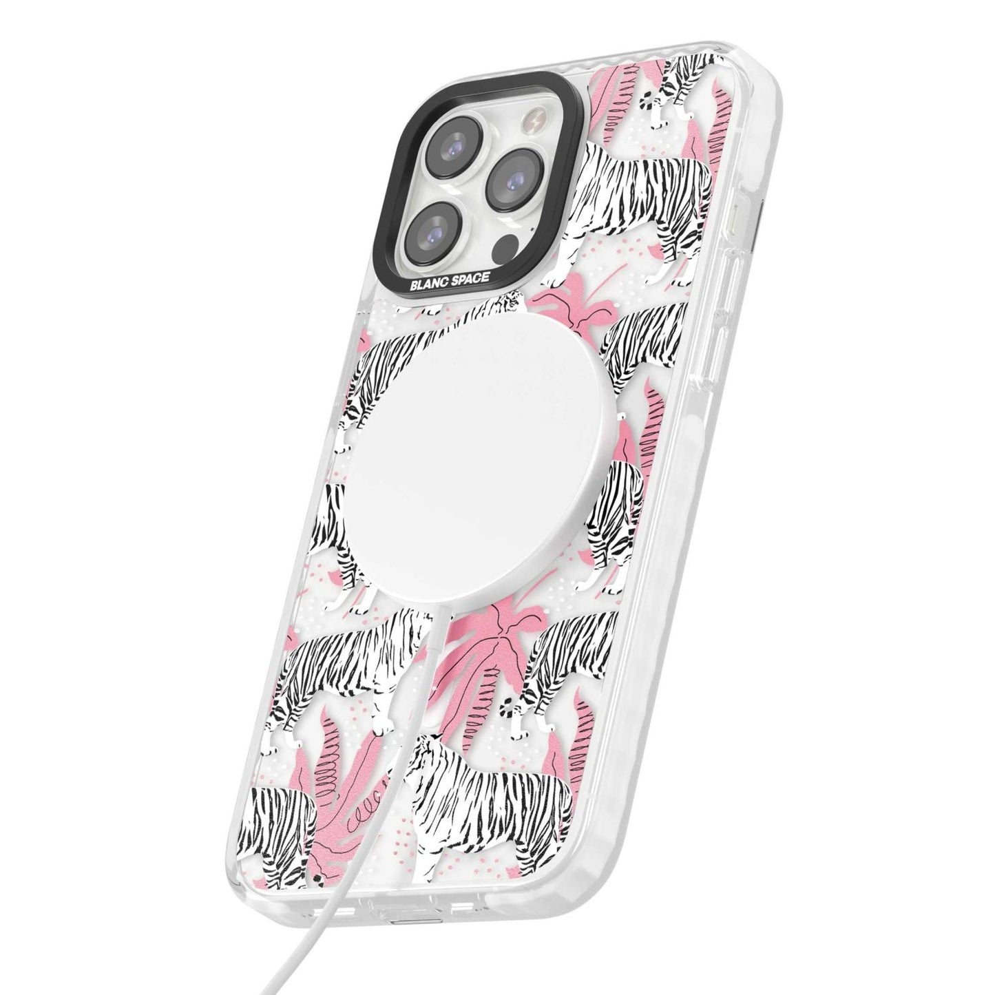 Rosa-weiße tropische Tiger