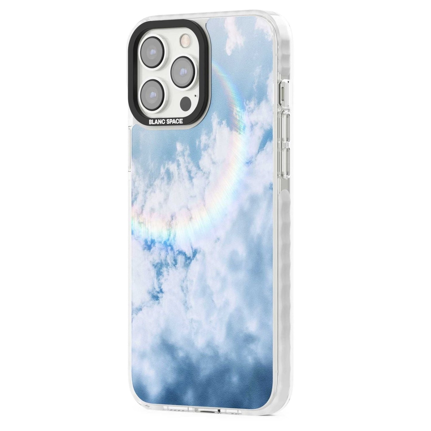 Pastellfarbener Regenbogenhimmel