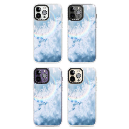 Pastellfarbener Regenbogenhimmel