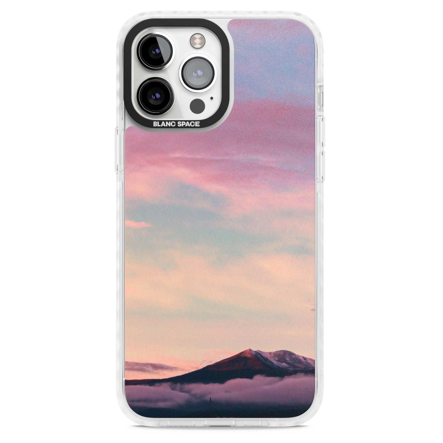 Pastel Mountain Sunset