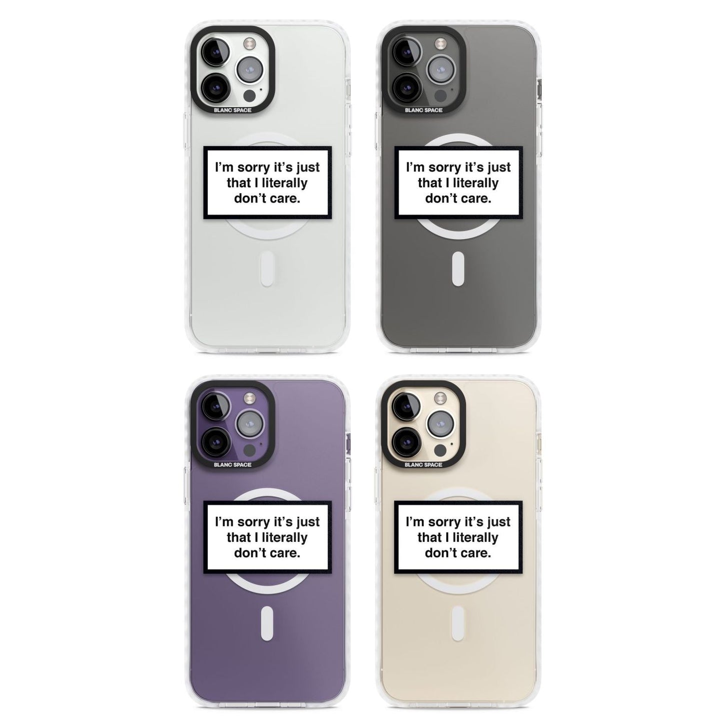 Literally Don'T Care