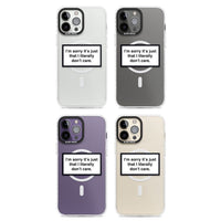 Literally Don'T Care