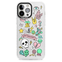 Autocollant introverti