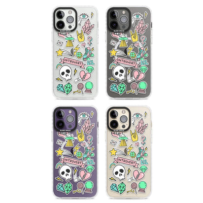 Autocollant introverti