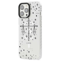 Abstrakter Tierkreis der Waage