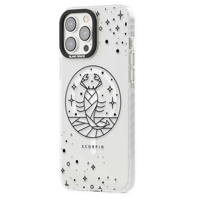 Emblème du Scorpion - Design Cosmique