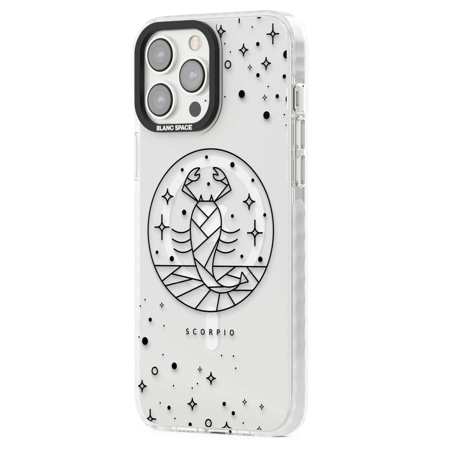 Emblème du Scorpion - Design Cosmique