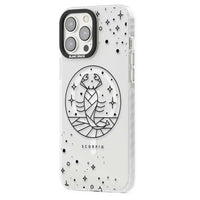 Emblème du Scorpion - Design Cosmique