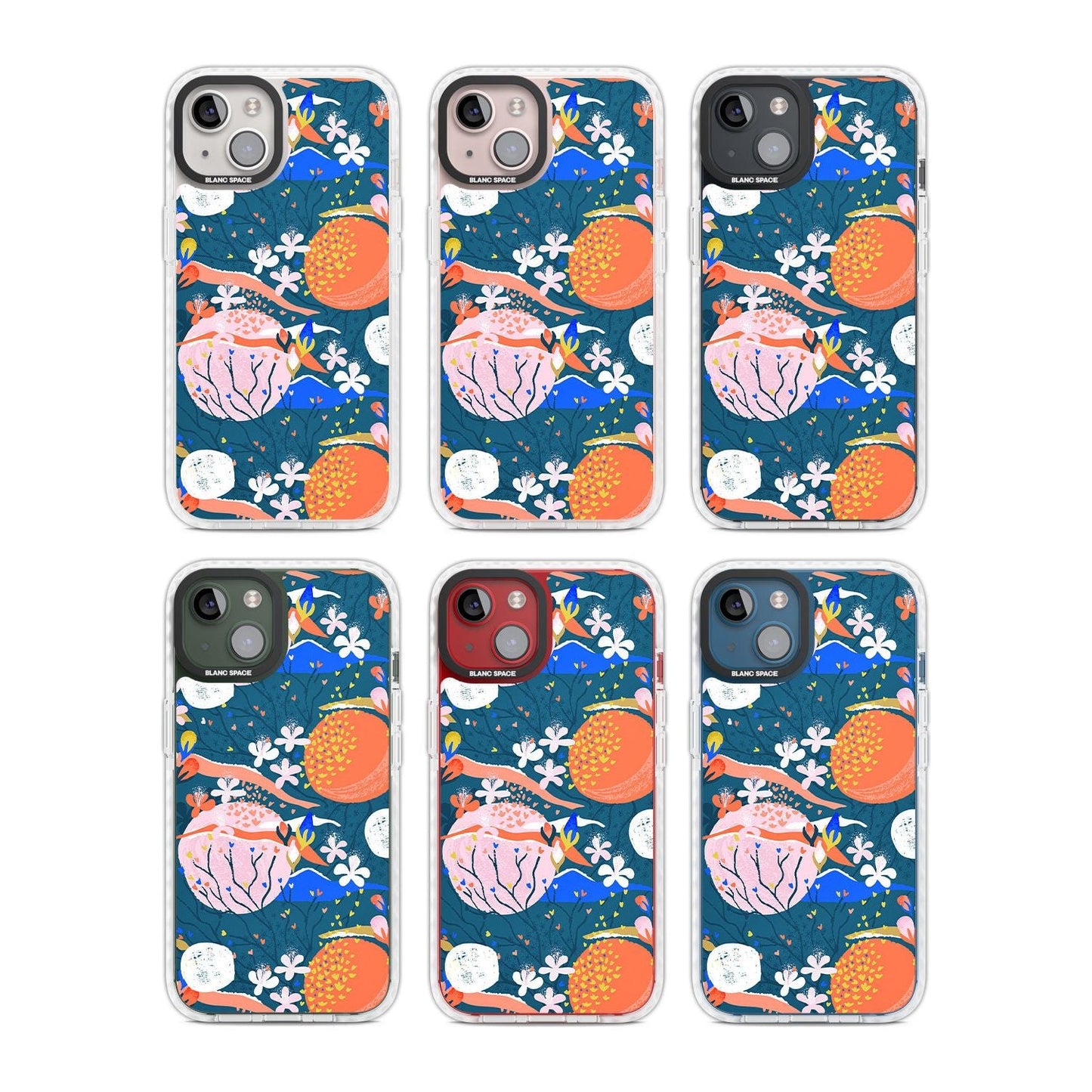 Vibrant Coral Pattern