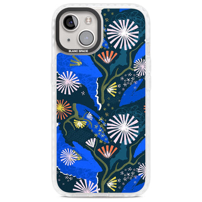 Dark Botanicals Abstract Pattern