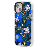 Dark Botanicals Abstract Pattern