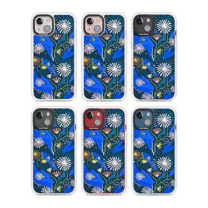 Dark Botanicals Abstract Pattern