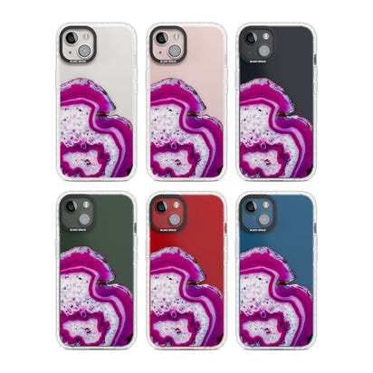 Violet Crystal Agate