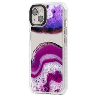 Tranche de cristal d'améthyste