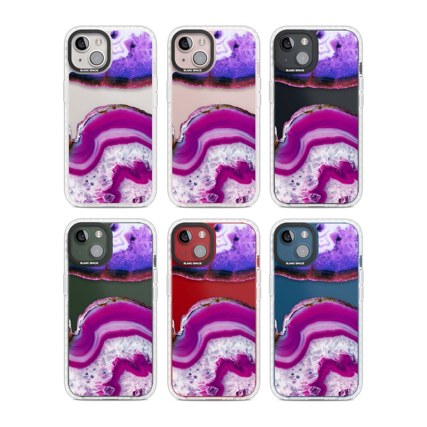 Tranche de cristal d'améthyste