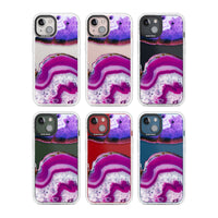 Tranche de cristal d'améthyste