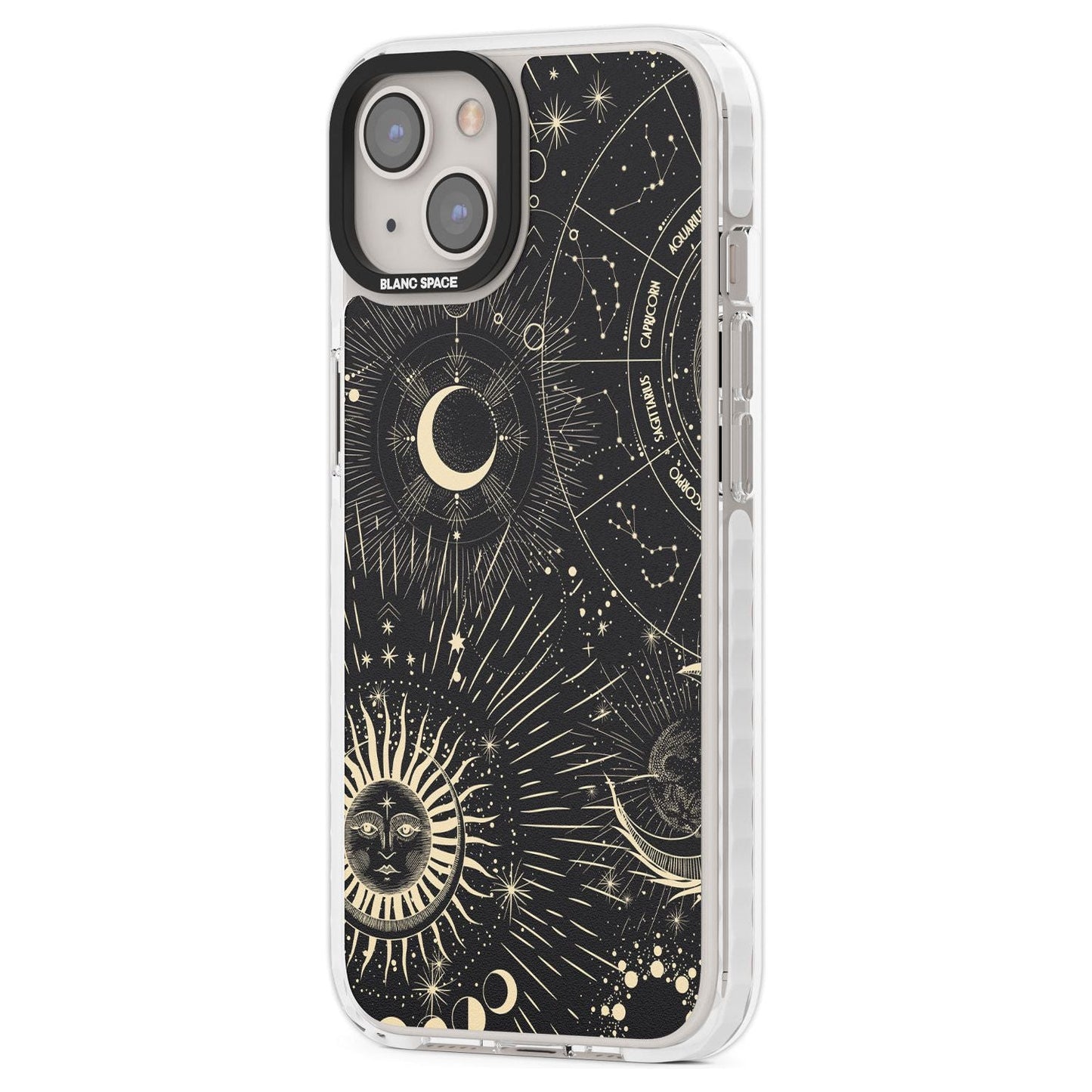 Soleil cosmique et symboles du zodiaque