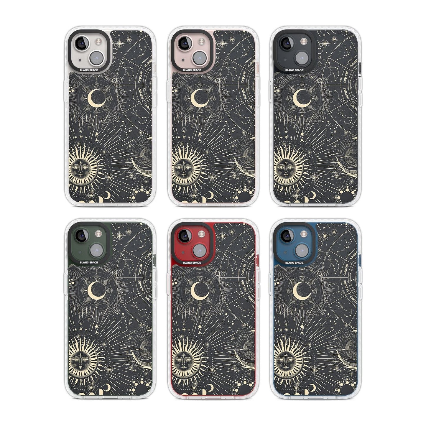 Soleil cosmique et symboles du zodiaque