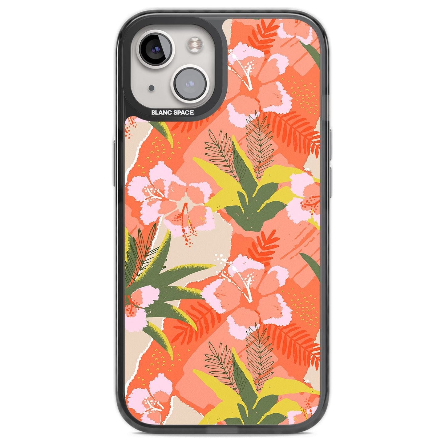 Hawaiian Flowers Abstract Pattern