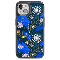 Dark Botanicals Abstract Pattern