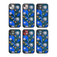 Dark Botanicals Abstract Pattern