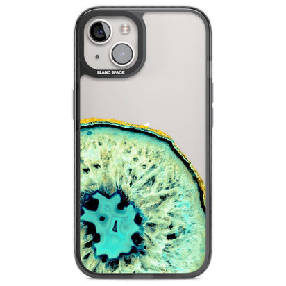 Géode turquoise en cristal