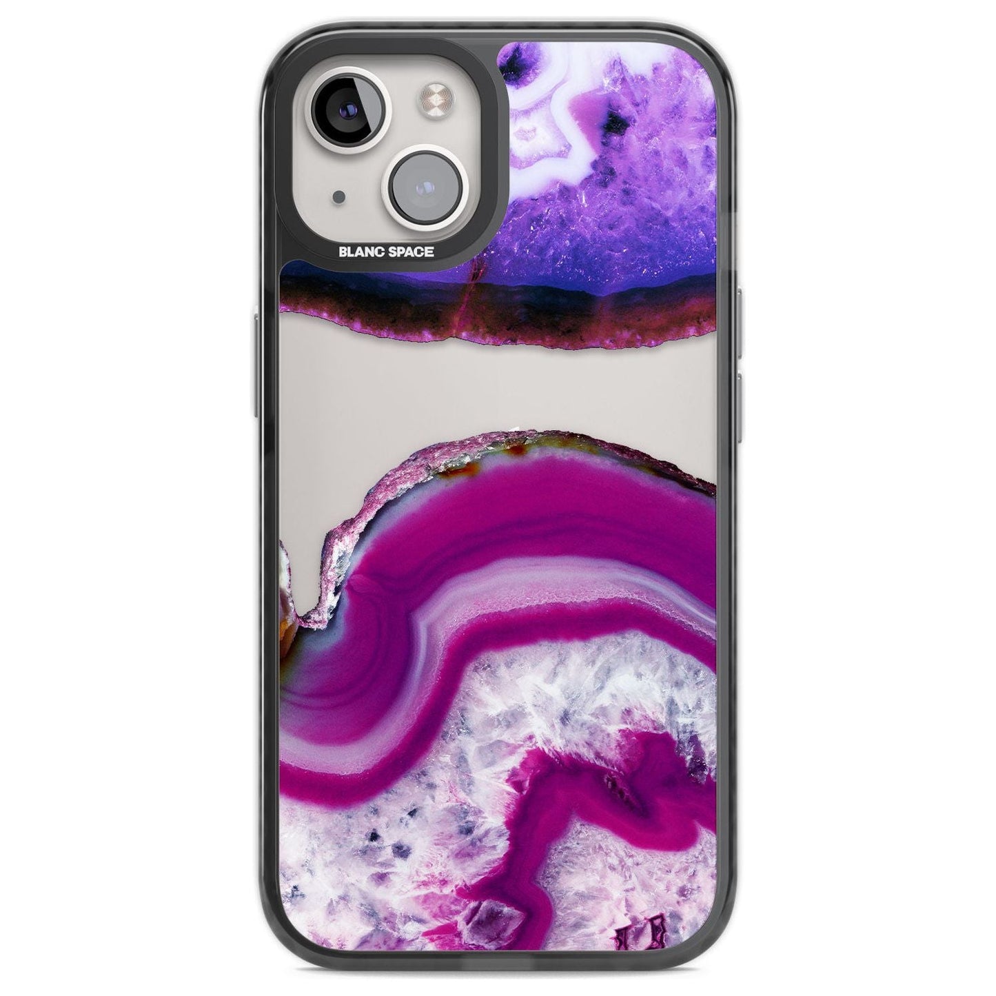 Tranche de cristal d'améthyste