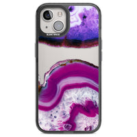 Tranche de cristal d'améthyste