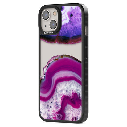 Tranche de cristal d'améthyste