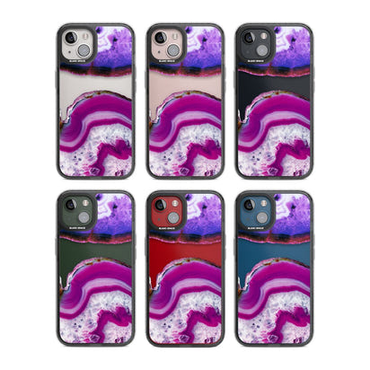 Tranche de cristal d'améthyste