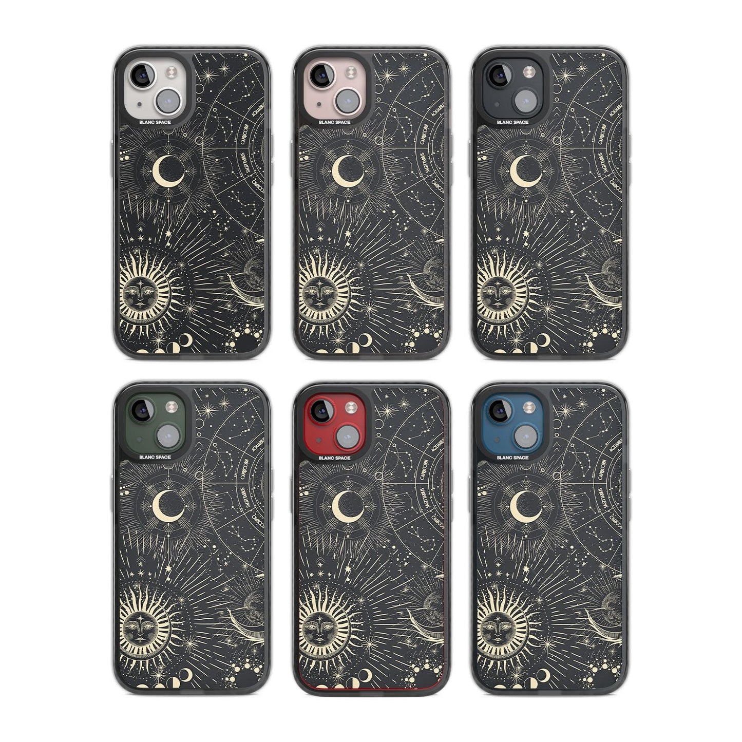 Soleil cosmique et symboles du zodiaque