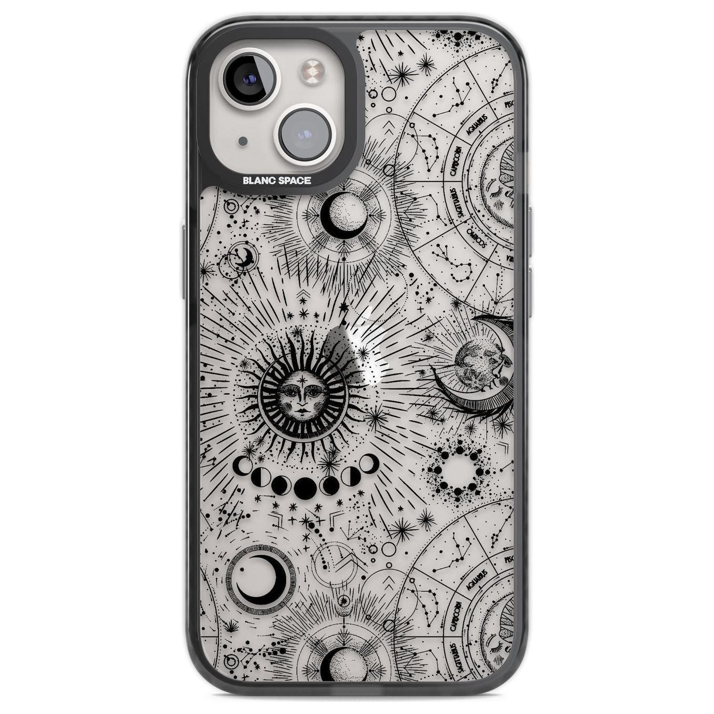 Soleils et Zodiaque Carte solaire