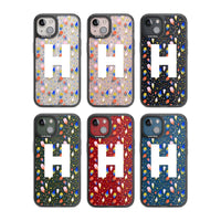 Personalised Abstract Floral Initial