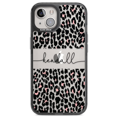 Personalised Cursive Leopard Spots