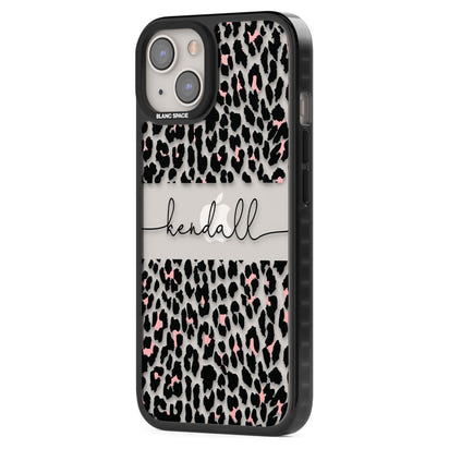 Personalised Cursive Leopard Spots