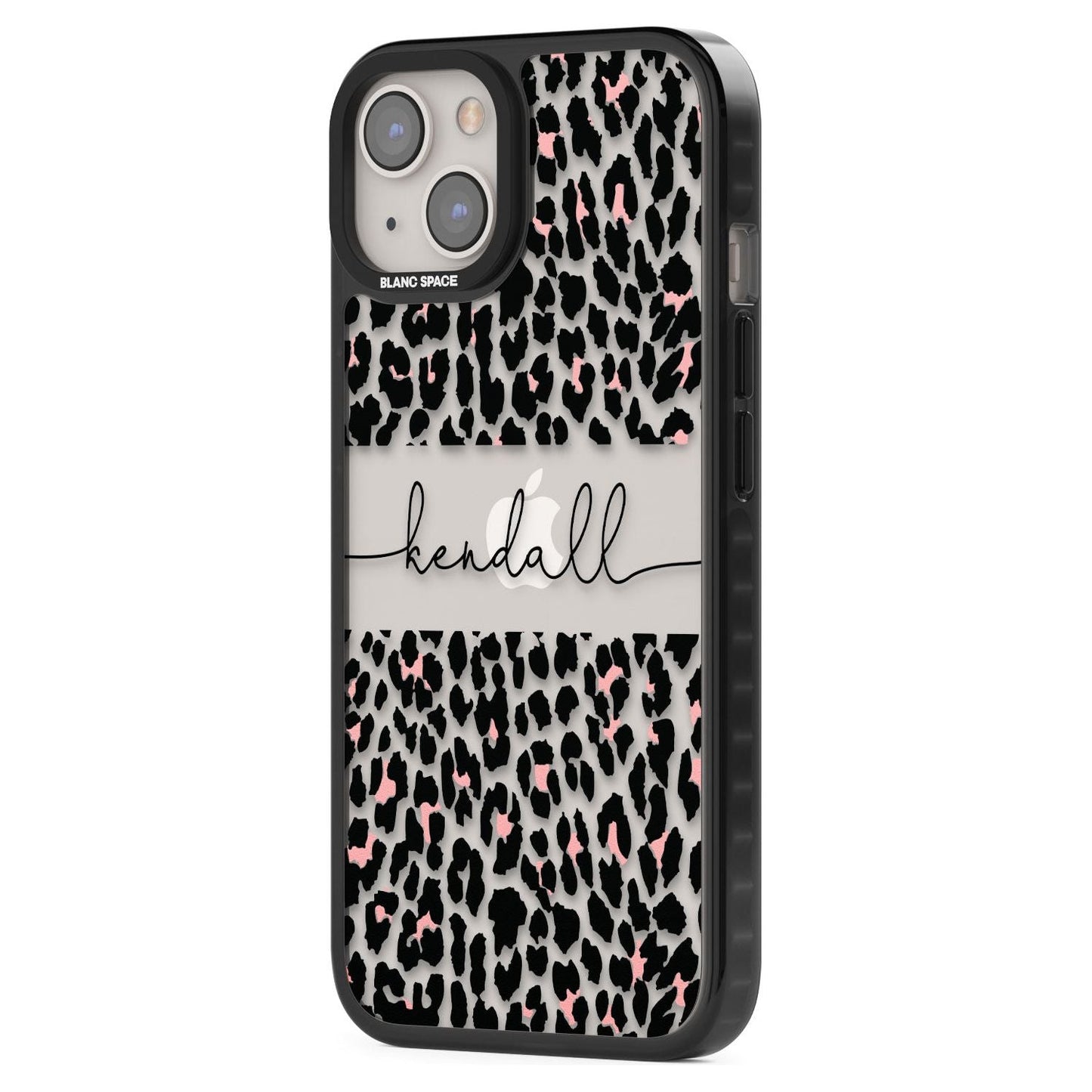 Personalised Cursive Leopard Spots