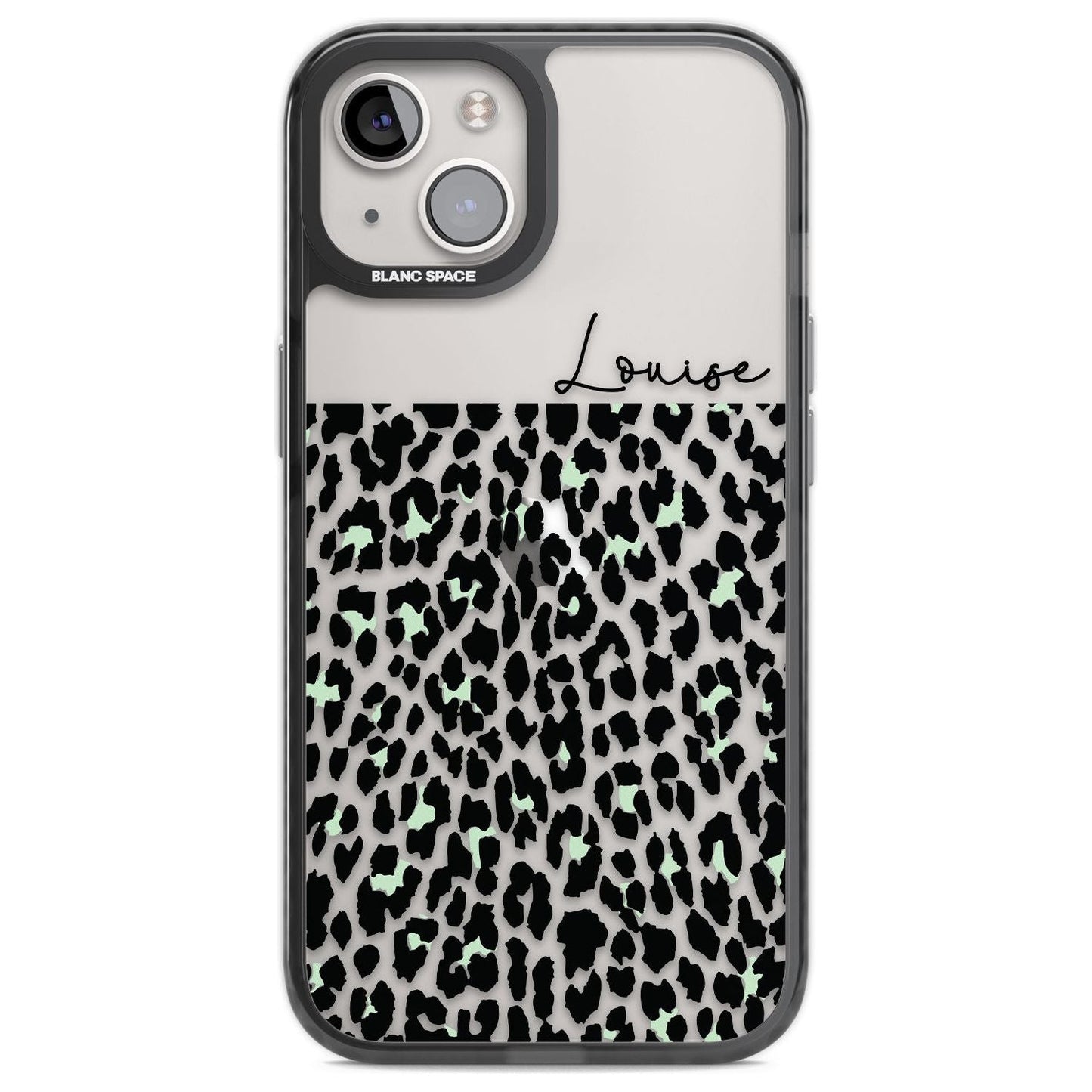 Personalised Seafoam Leopard