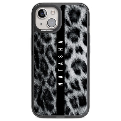 Personalised Snow Leopard Print