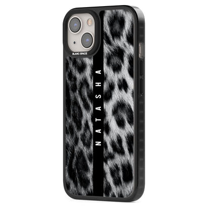 Personalised Snow Leopard Print