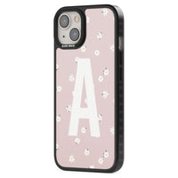 Personalised Pink Daisy Initial