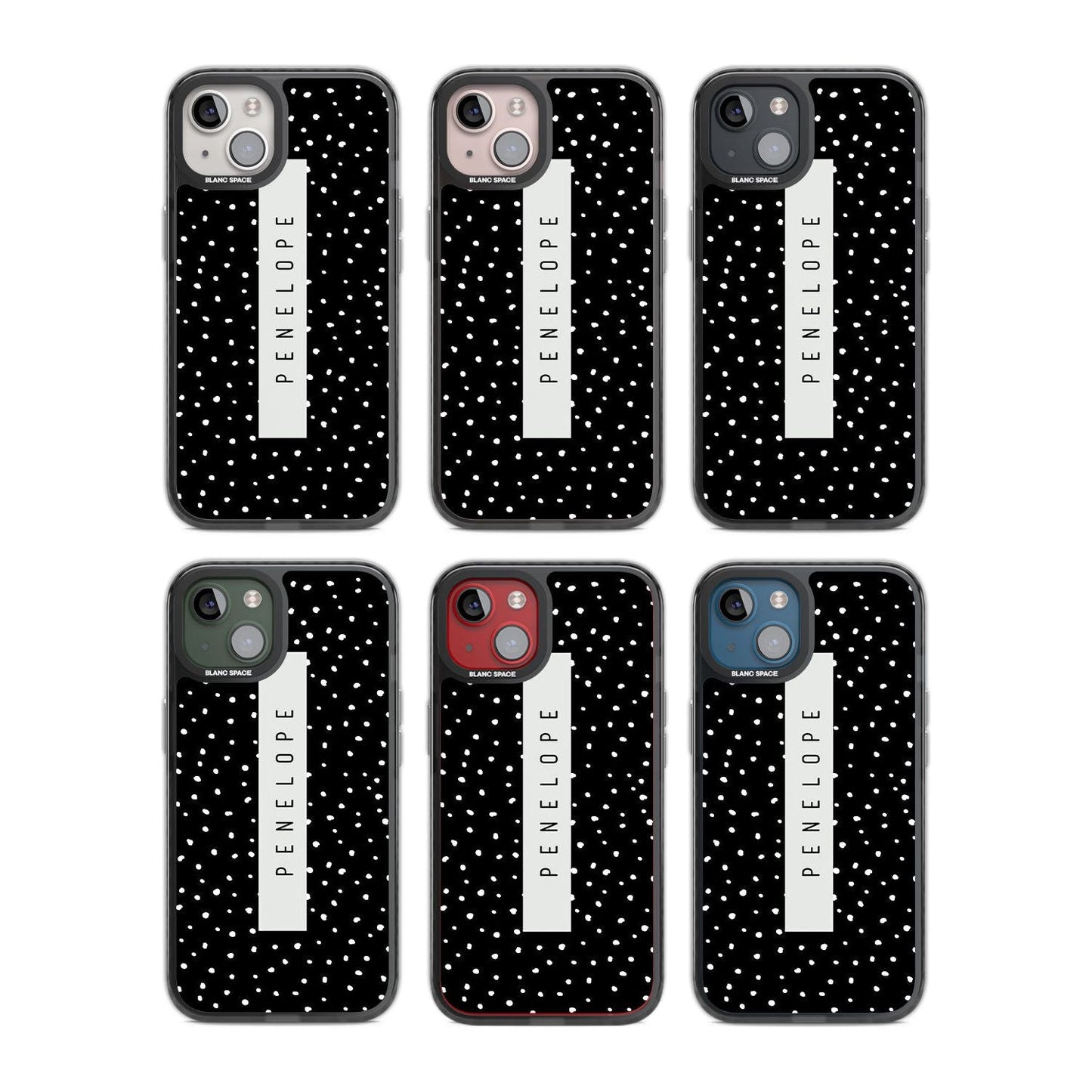 Personalised Black Dots