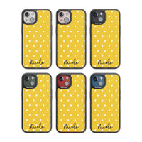 Personalised Yellow Polka Dot